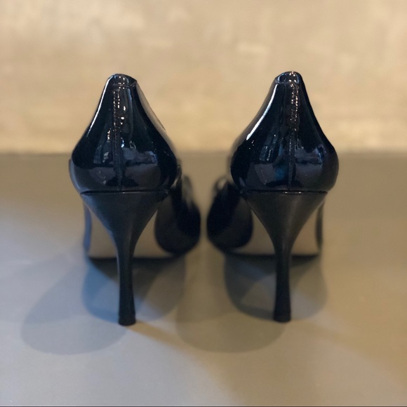 Anne Klein Patent Leather Peep Toe Pump - Picture 3 of 4
